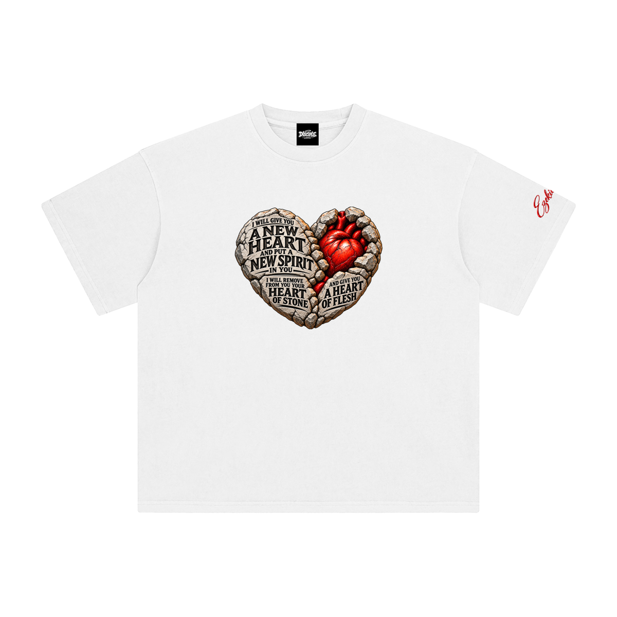 Ezekiel 36 "Disciple" Washed T-Shirt