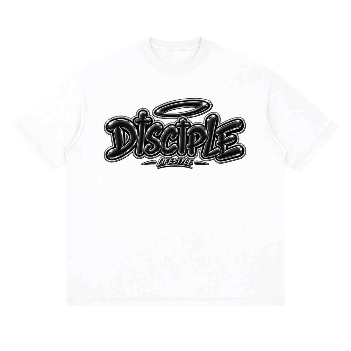 Halo Black Streetwear T-Shirt