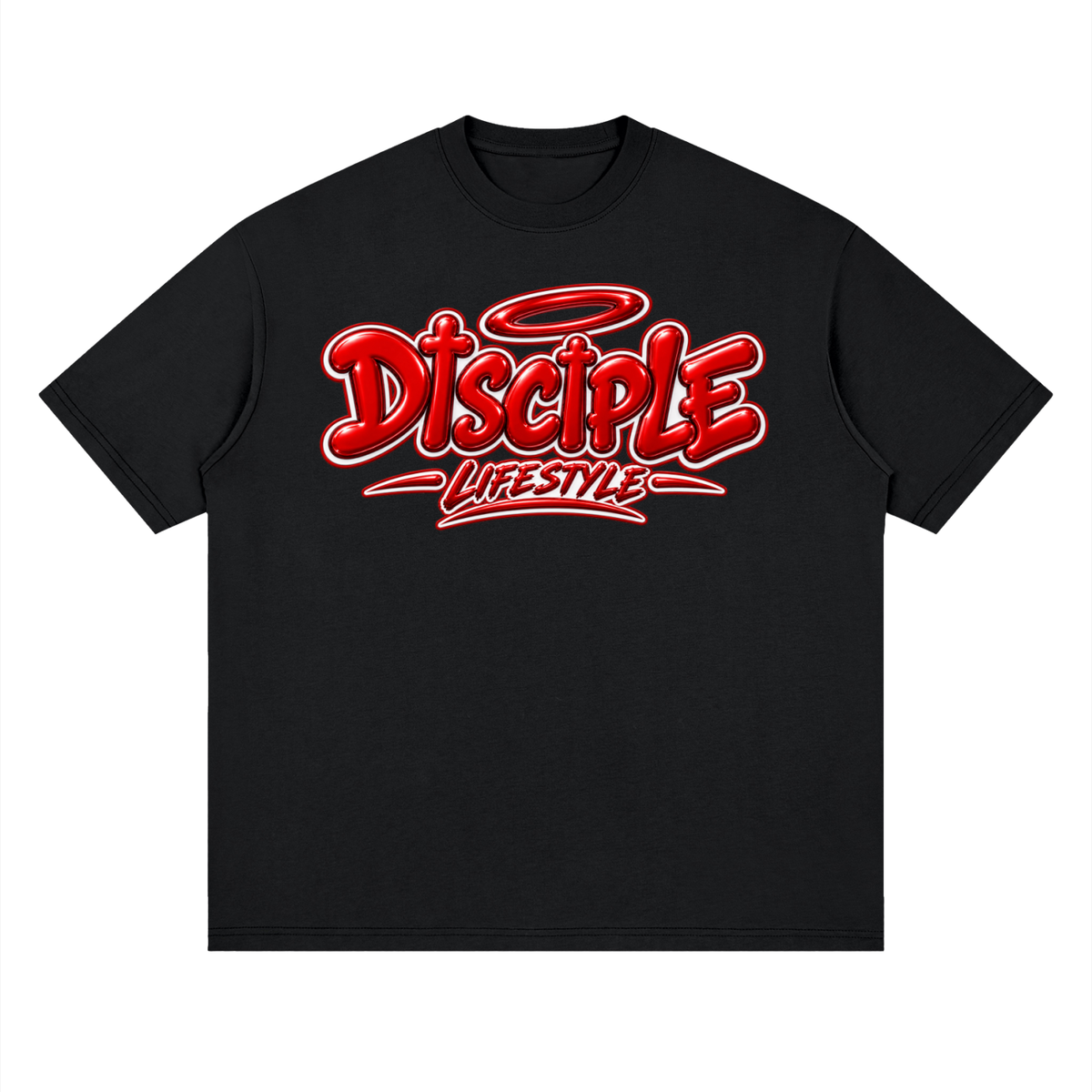 Halo Red Streetwear T-Shirt