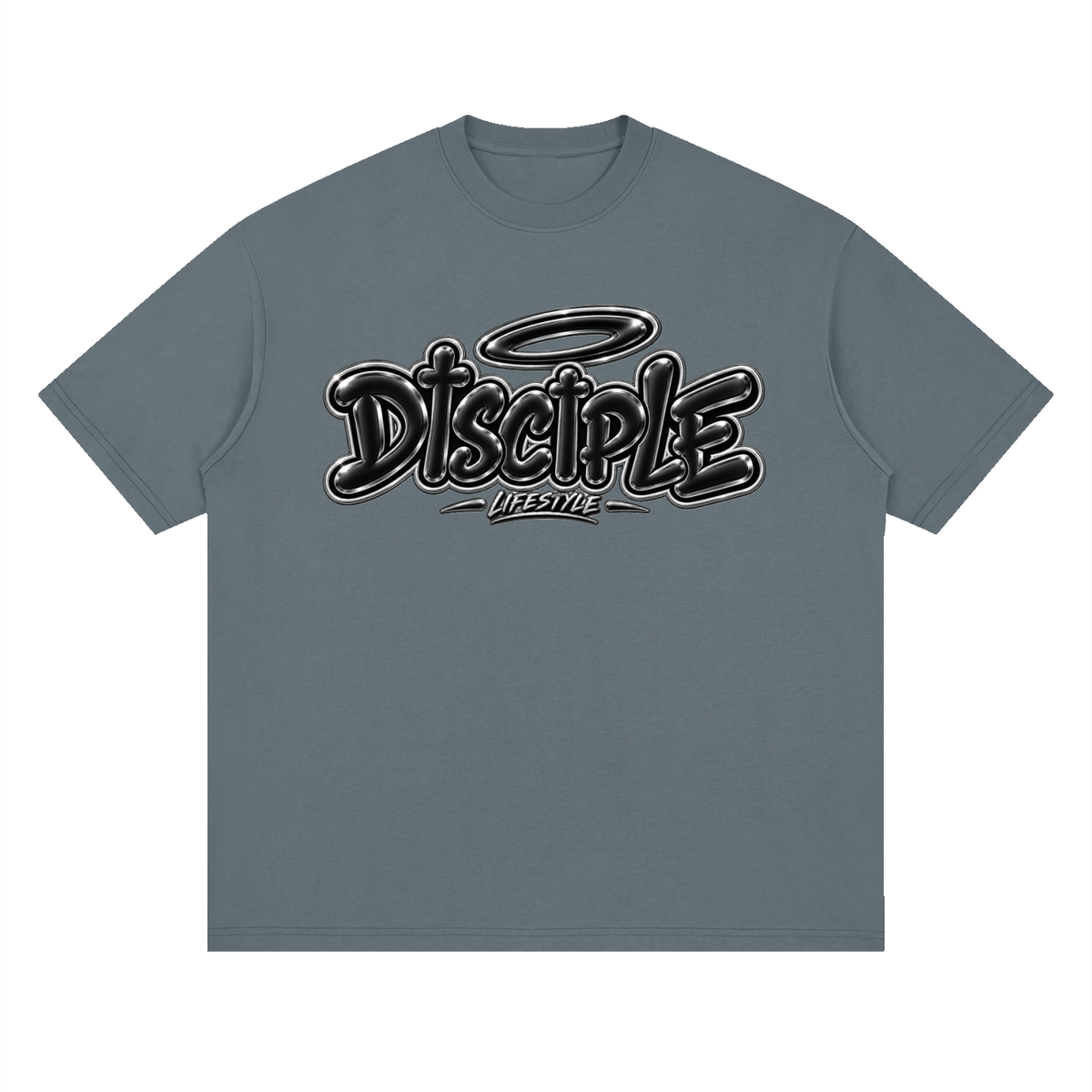 Halo Black Streetwear T-Shirt