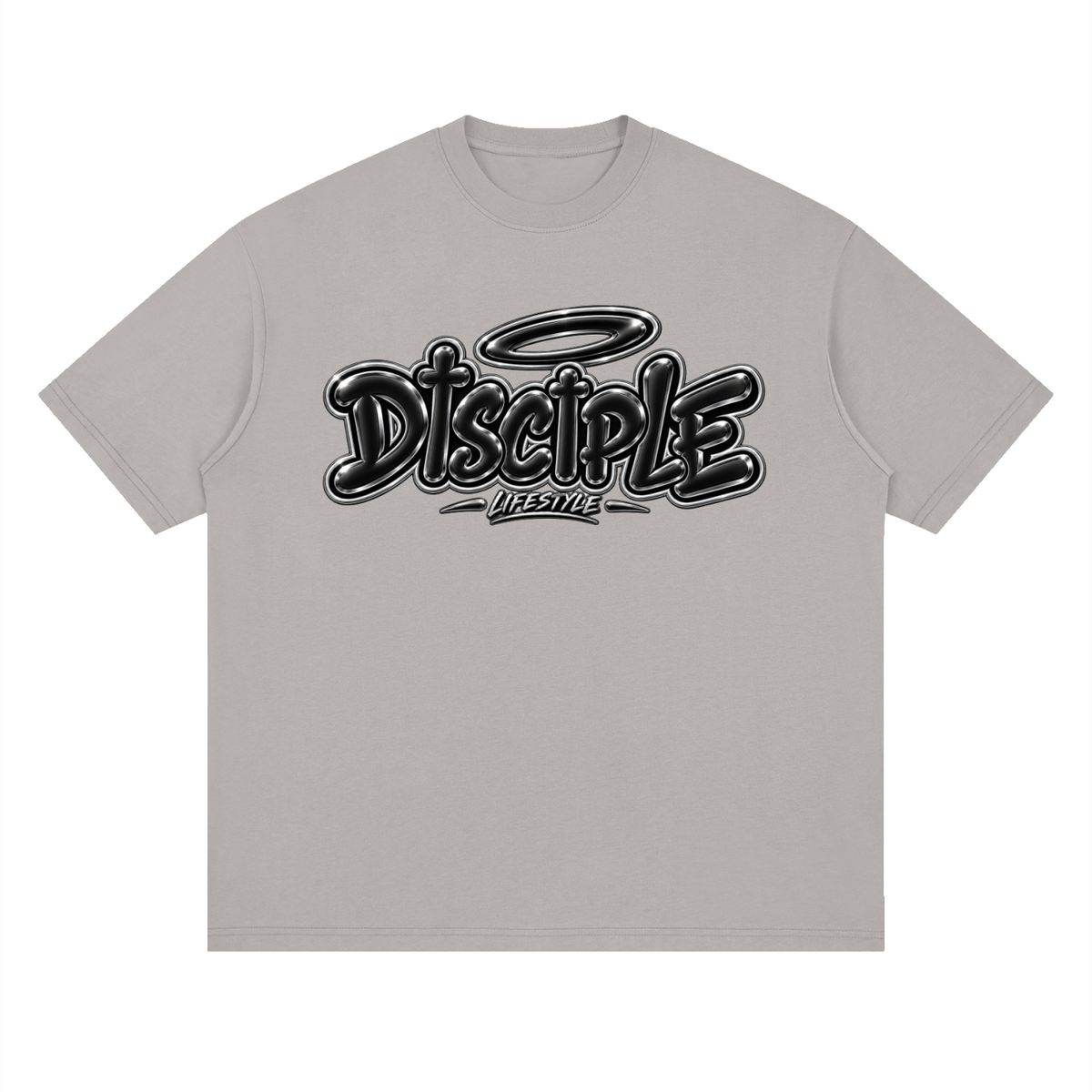 Halo Black Streetwear T-Shirt