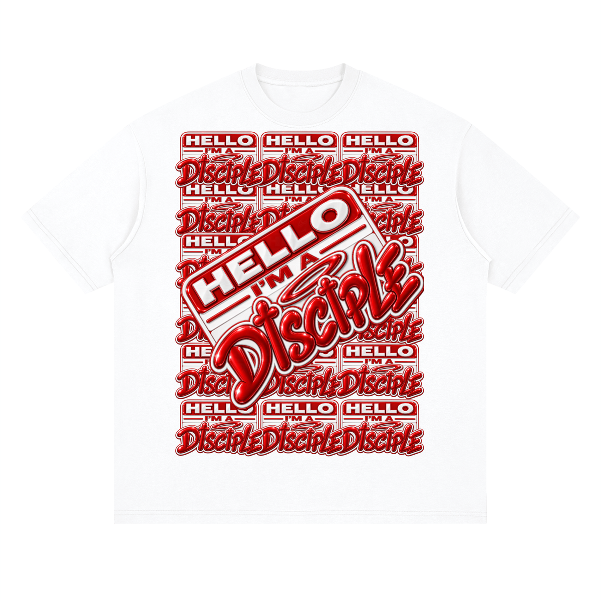 Hello I'm A Disciple T-Shirt R/W