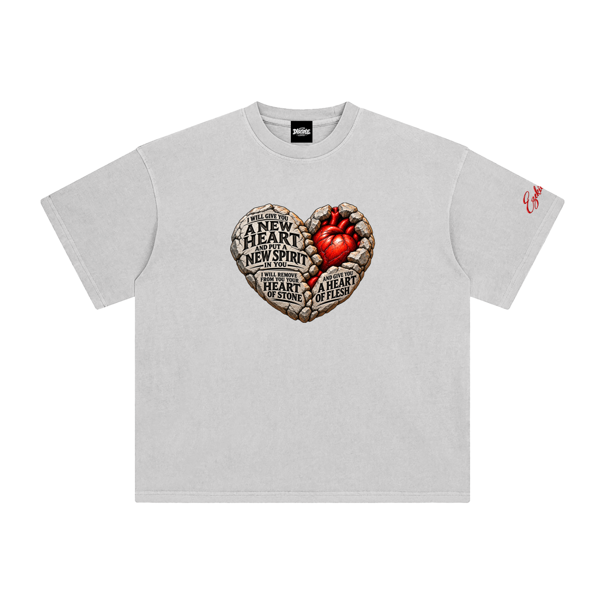 Ezekiel 36 "Disciple" Washed T-Shirt