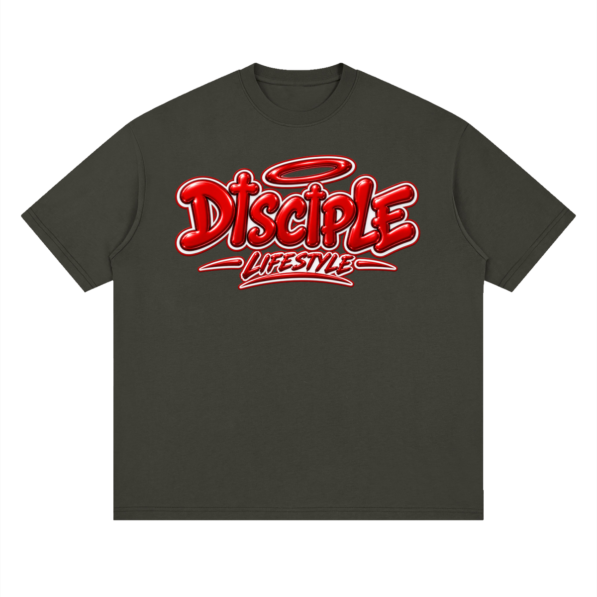 Halo Red Streetwear T-Shirt